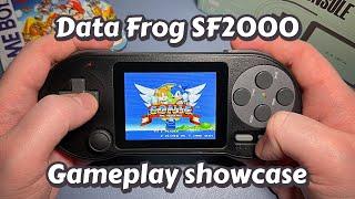 Ultra-cheap Retro Handheld? | Data Frog SF2000 - Gameplay | NES, SNES, GENESIS, GB, GBC, GBA, MAME