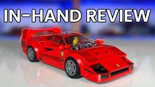 FIRST REVIEW: LEGO Speed Champs 2024 "Ferrari F-40" - IN-HAND! (76934)