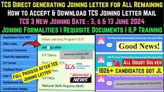 TCS Breaking Good News Direct Generating Joining Letter on Nextstep Portal Must Check & Download Now