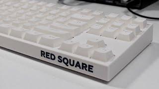 ⌨️ Red Square Keyrox Classic TKL v2 modified  - Gateron Red typing sounds