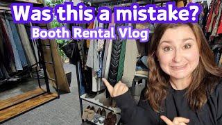 I Rented a Clothing Consignment Booth for One Month...Was It a Success..or a Failure?