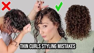 4 Curly Hair Methods That FAIL for Thin Curls | Prose Review & Giveaway!