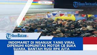 Indomaret di Nganjuk yang Viral Dipenuhi Komunitas Motor CB Buka Suara, Bantah Rugi Rp4 Juta