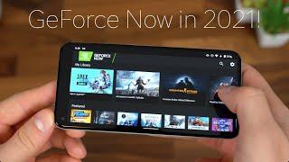 The Best Way to Mobile Game? GeForce Now in 2021!