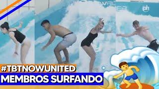 TBT NOWUNITED #2 - Membros do NowUnited Surfando| PORTAL UNITERS