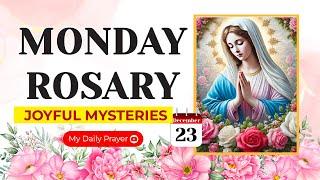 TODAY HOLY ROSARY: JOYFUL MYSTERIES, ROSARY MONDAYDECEMBER 23, 2024 | PRAYER FOR GUIDANCE