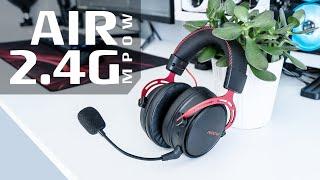 MPOW Air 2.4G Wireless Gaming Headset Review and Mic Test