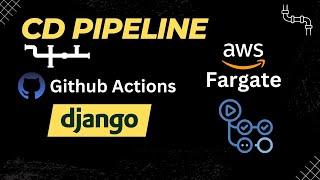 Github Actions continuous deployment pipeline for Django on Amazon ECS