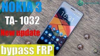 NOKIA 3(TA-1032) | Hard Reset & Bypass FRP Google Account New Update Security