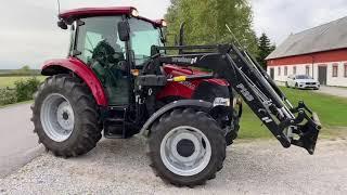 Köp Traktor Case IH Farmall 65A med lastare och redskap på Klaravik