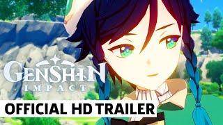 Genshin Impact Venti Character Demo (English Voice Over) Trailer