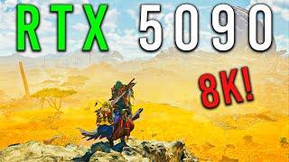 BREAKING my RTX 5090 at 8K in Monster Hunter Wilds!