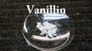 How to isolate Vanillin from Artificial Vanilla Extract