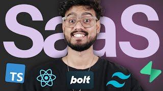 Build a SaaS App using Bolt.new AI (in 20 minutes) 