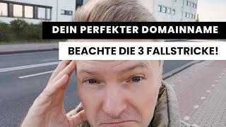 So wirst du deinen perfekten Domainnamen finden - Beachte die 3 typischen Fallstricke! 