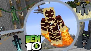 Minecraft Ben 10 Mod (Fisk Superheroes Heropacks)