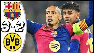 Borussia Dortmund vs Barcelona 2-3 HIGHLIGHTS  2024 HD