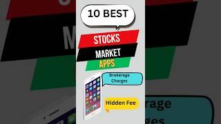 best stock market apps 2024 #shortsvideo #shorts #shortsfeed