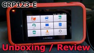 LAUNCH CRP123E OBD2 Scanner - Review and Unboxing - FULL DEMO