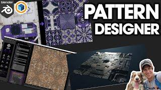 Images to Patterns in Blender with PATTERN DESIGNER!