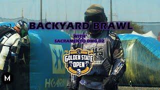 Backyard Brawl With Sacramento DMG D2 NXL Golden State Open 2021 Paintball Tournament