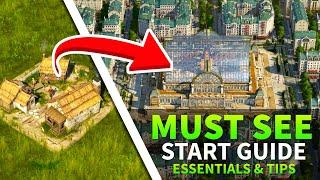 Anno 1800 - Essential Tips & Tricks For Starting Out