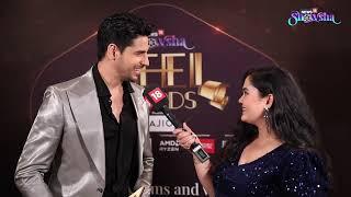 Sidharth Malhotra On Wife Kiara Advani & Accolades For Shershaah At Showsha Reel Awards | EXCLUSIVE