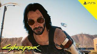 CYBERPUNK 2077 PS5 - Playing As Johnny Silverhand (Keanu Reeves Gameplay)