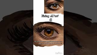 Fixing ai 'art' #crying #art #eyedrawing #digitalart #aiart