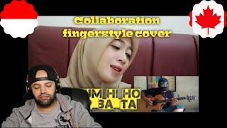 Alip ba ta Fingerstyle Cover TUM HI HO | Collaboration feat Luli kania - Mr Halal Reaction