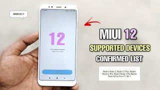 MIUI 12 Official Supported Devices List Confirmed | MIUI 12 Release Date & News