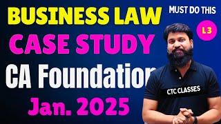 CA Foundation Business Law Case Study I CA Foundation business Law Q & A I Full Concept #ctcclasses