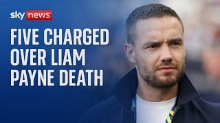 Five charged in connection with Liam Payne death