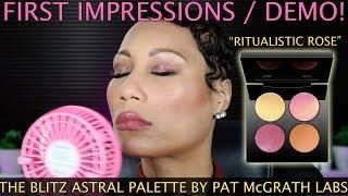 The Blitz Astral Quad Palette in "Ritualistic Rose" by Pat McGrath Labs | Demo and First Impressions