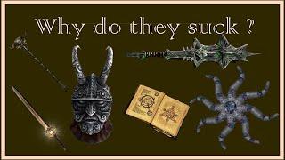 Daedric Artifacts - And why they suck.