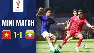 Extended Highlights Vietnam U19 vs Myanmar U19 | ASEAN U19 BOYS' CHAMPIONSHIP INDONESIA 2024