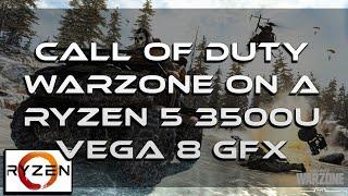 Call Of Duty WarZone Gameplay | On A Ryzen 5 3500U Vega 8 GFX 8GB RAM