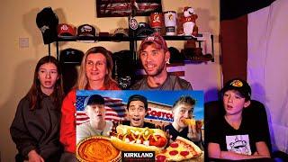 Graham Family React to Brits go to Costco For the First time