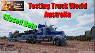 Truck world Australia Closed Beta preview