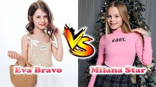 Milana Star VS Eva Bravo Stunning Transformation | From Baby To Now Years Old