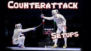 3 Counterattack Setups | Sabre Fencing