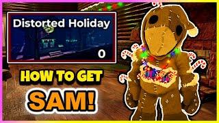 How To ESCAPE DISTORTED HOLIDAY + UNLOCK THE "SAM" SKIN in PIGGY! (Paranormal Pigmas) [ROBLOX]