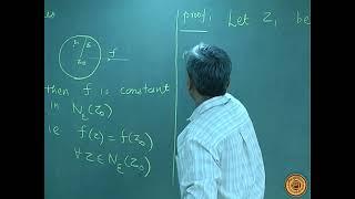 Complex Analysis Lecture#39 by Prof. V. M. Sholapurkar : Maximum Modulus Theorem Part 1