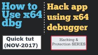 How to use x64dbg debugger ( x64dbg quick tut ) | Using x64 dbg on Windows 10