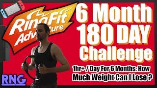 Can You Get Fit With Ring Fit Adventure For The Nintendo Switch? 180 Day Get In Shape Challenge!