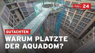 Geplatzter Aquadom - Das könnten die Ursachen sein