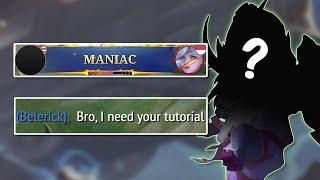 He Was Asking For A Tutorial After What Happened | Mobile Legends