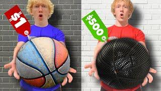 $1 vs $500 Basketball!