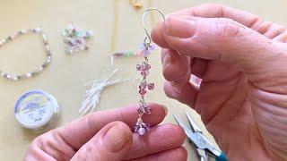 How to Make the Dancing Crystals Earrings