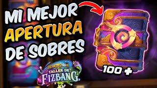 Las MEJORES LEGENDARIAS en los SOBRES !!│TALLER DE FIZBANG│HEARTHSTONE ESPAÑOL